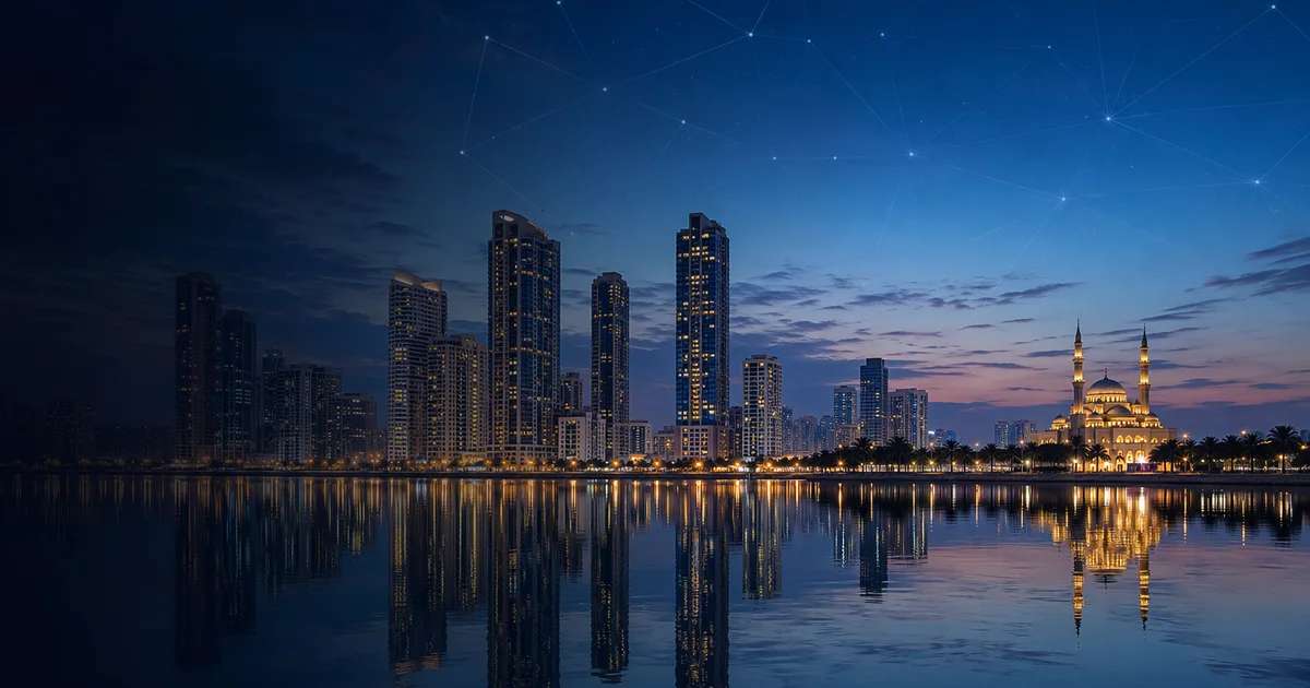 AI lead automation for a Sharjah real estate agency, an AI assistant answering Bayut and Property Finder enquiries instantly in Arabic and English, qualifying buyers and booking viewings into the agent calendar