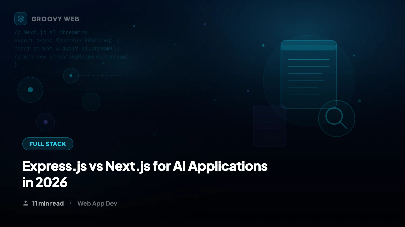 Express.js vs Next.js for AI Apps: Which Backend Wins? (2026)