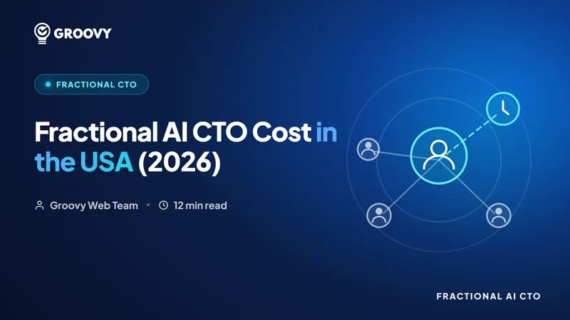 Fractional AI CTO Cost in the USA (2026): What You Actually Pay