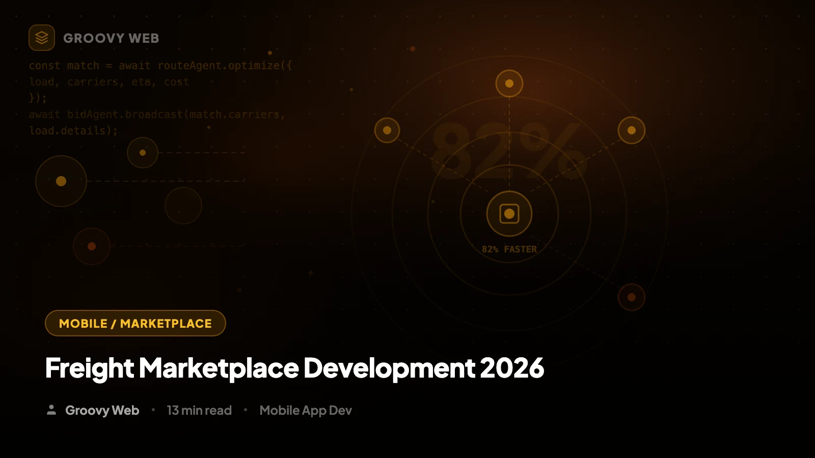 How to Build a Freight Marketplace in 2026: AI-First Development Guide