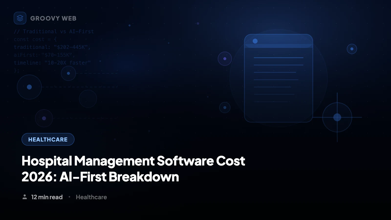 Hospital Management Software Cost: $30K-$500K (2026 Guide)