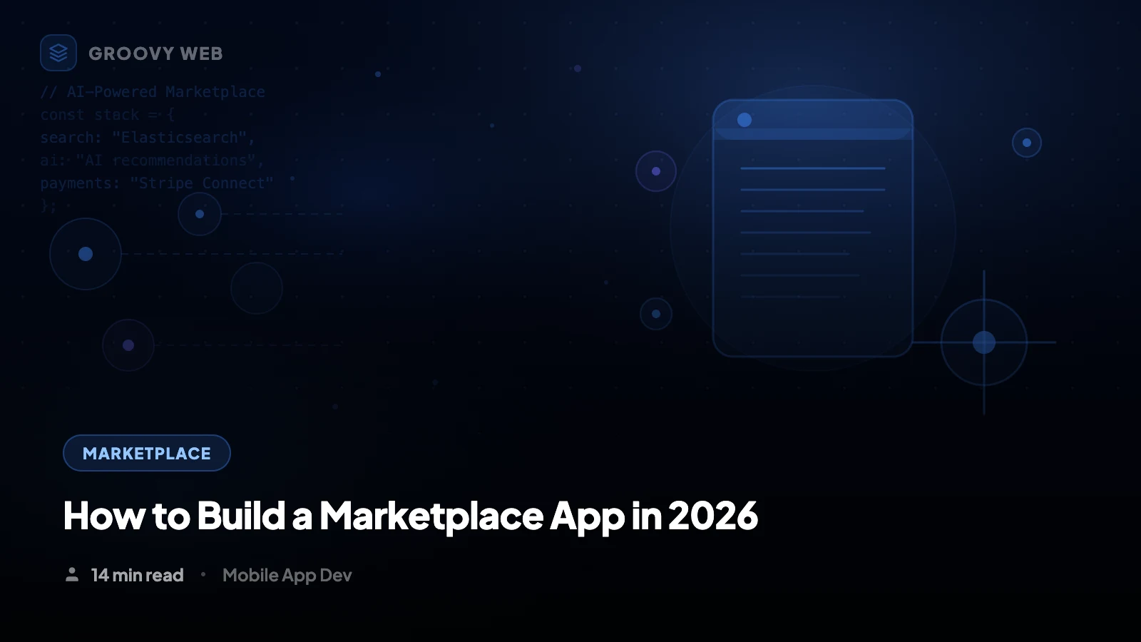 How to Build a Marketplace App in 2026