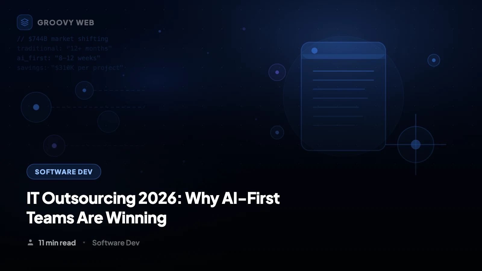 IT Outsourcing in 2026: Why AI-First Teams Win Every Time