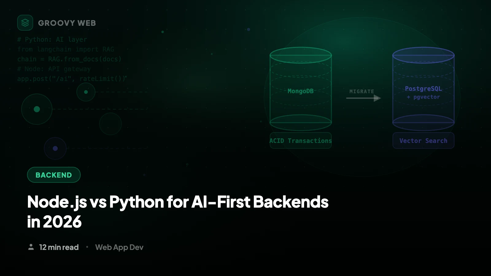 Node.js vs Python for Backend: Which Wins in 2026?