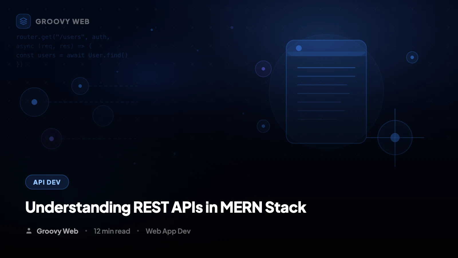 REST APIs in MERN Stack: Complete Beginner Guide (2026)