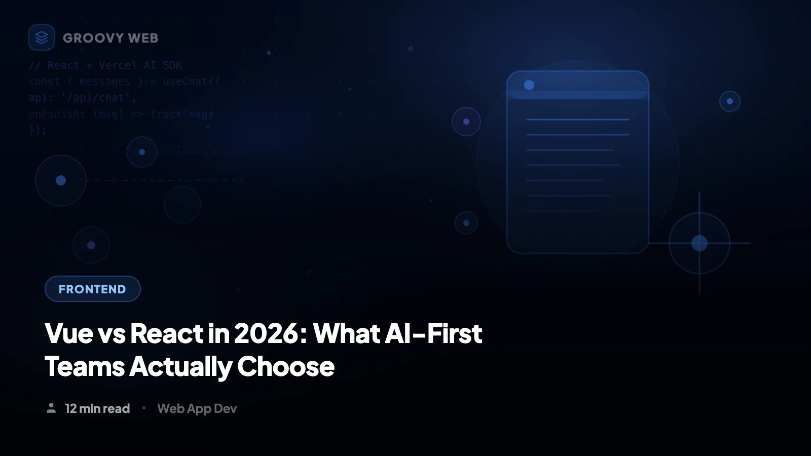 Vue vs React in 2026: Which Framework Should You Pick?