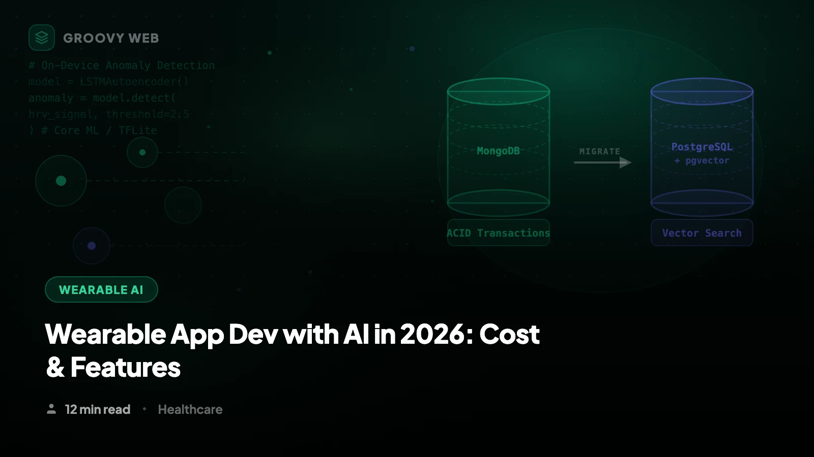 Wearable App Development Cost: $15K-$120K Guide (2026)
