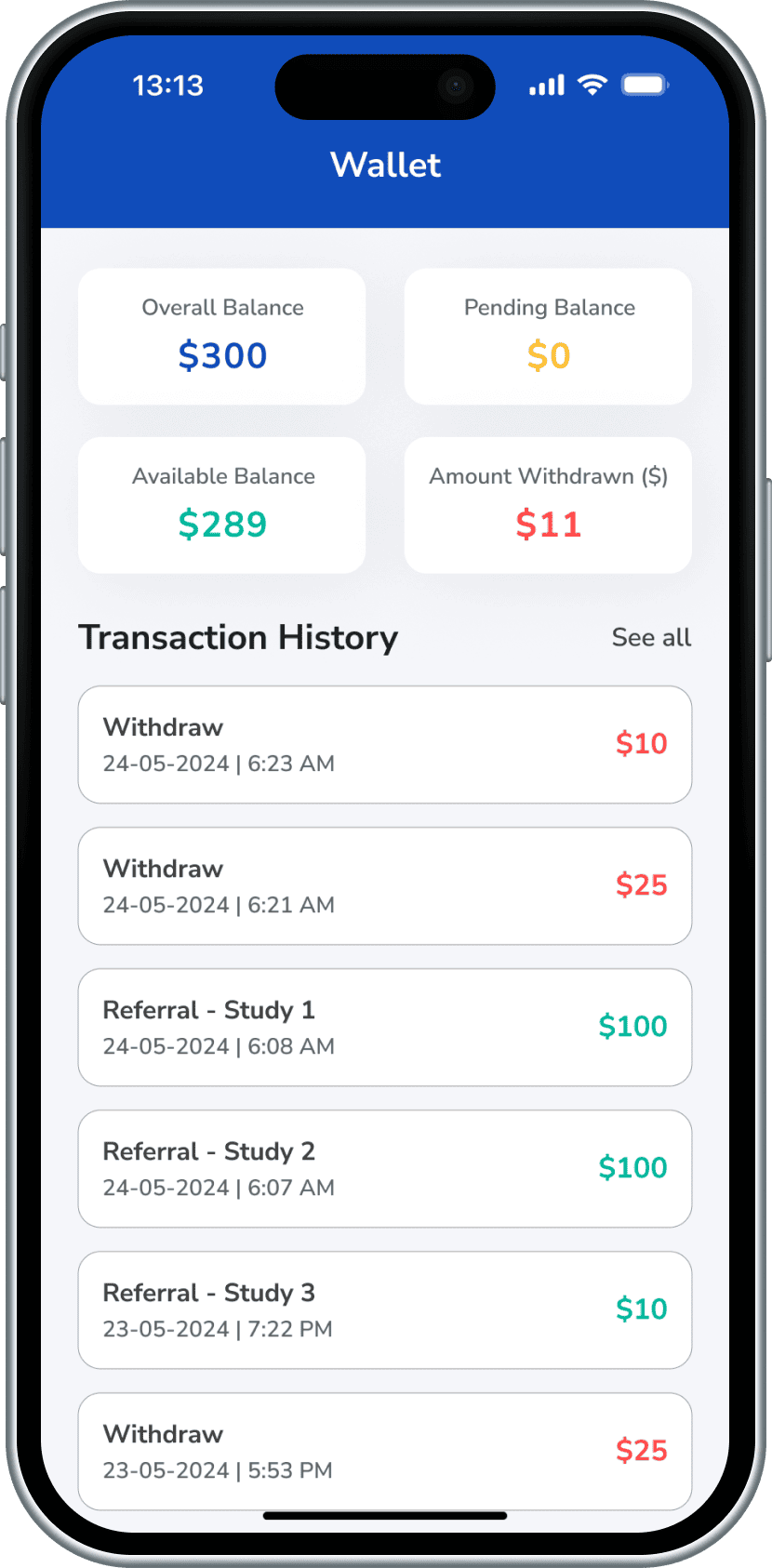App screen 1