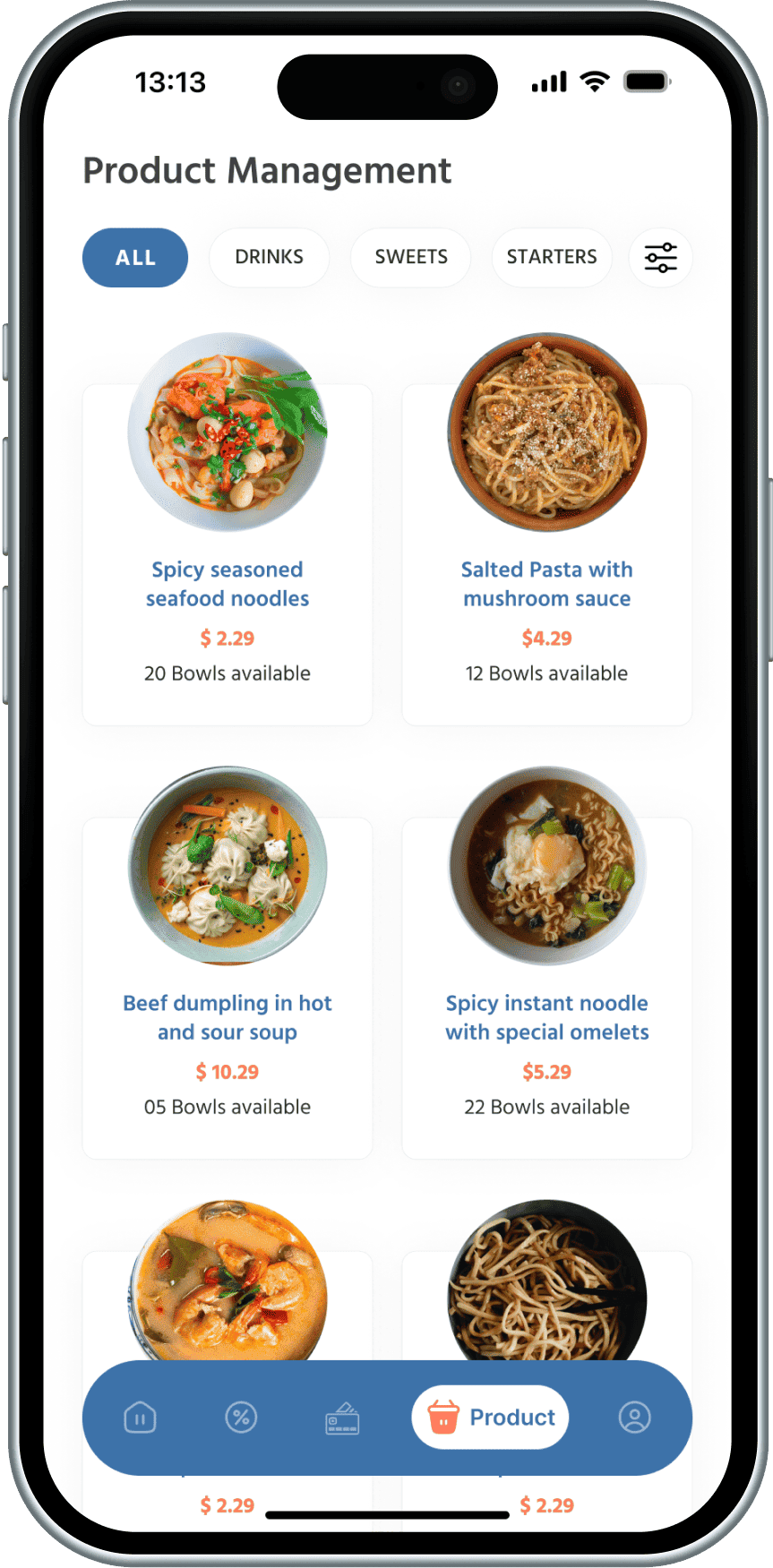 App screen 1