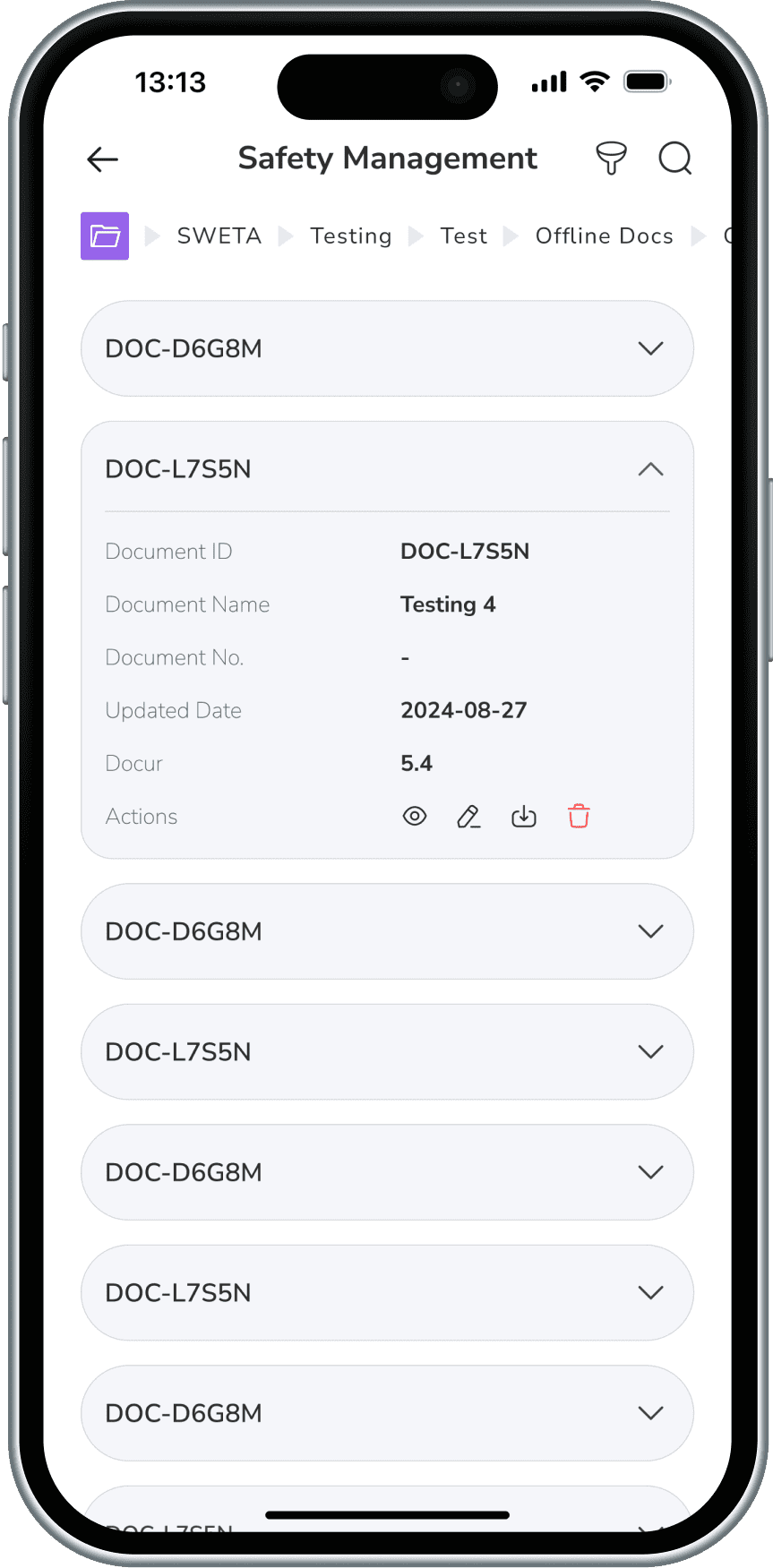 App screen 5